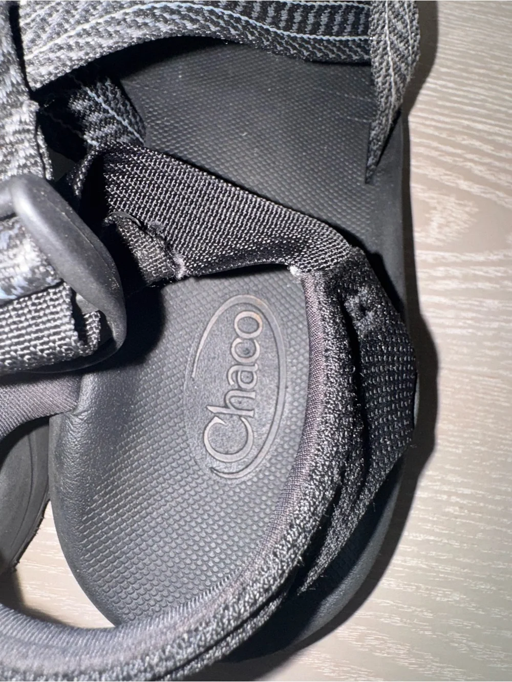 Men's CushZ Extra Cushioned Sandal black size 10